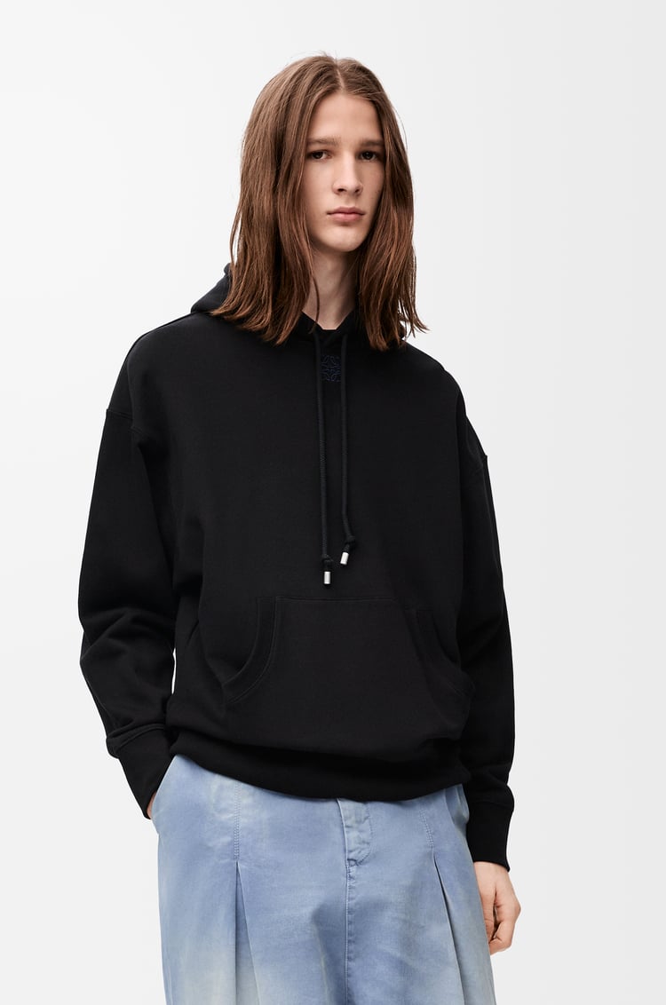 LOEWE Hoodie in cotton Black