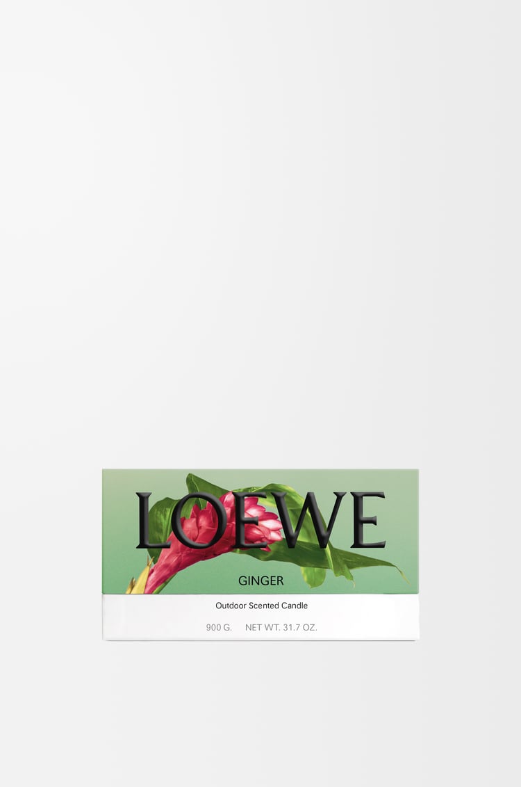 LOEWE Ginger outdoor candle Orange