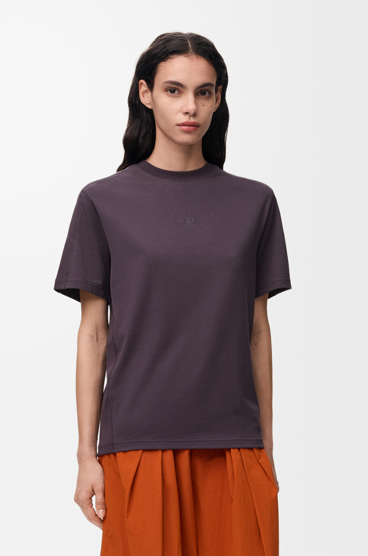 LOEWE T-shirt in technical jersey Purple