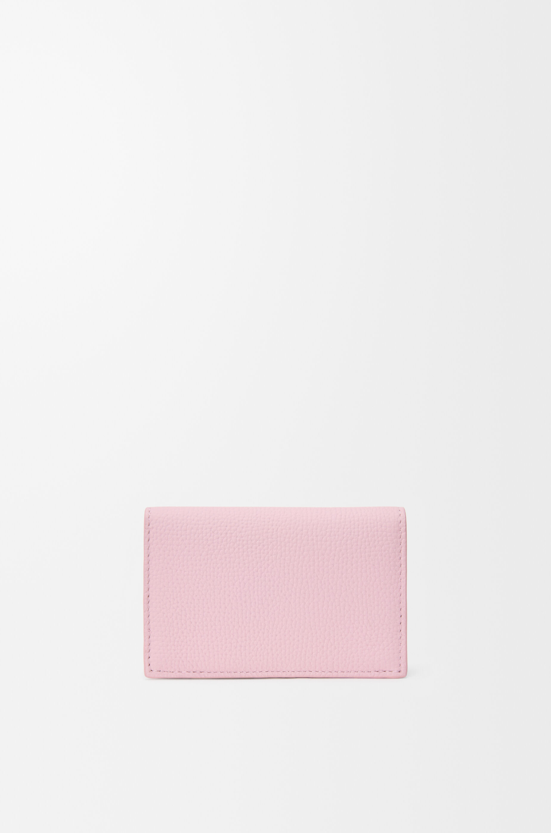 アナグラム ビジネスカードホルダー（ペブルグレインカーフ） ピンク