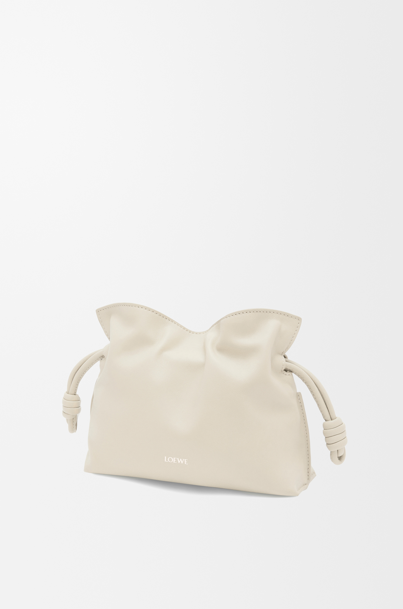 LOEWE Bolso Flamenco Clutch mini en piel napa de ternera Sal Marina plp_rd