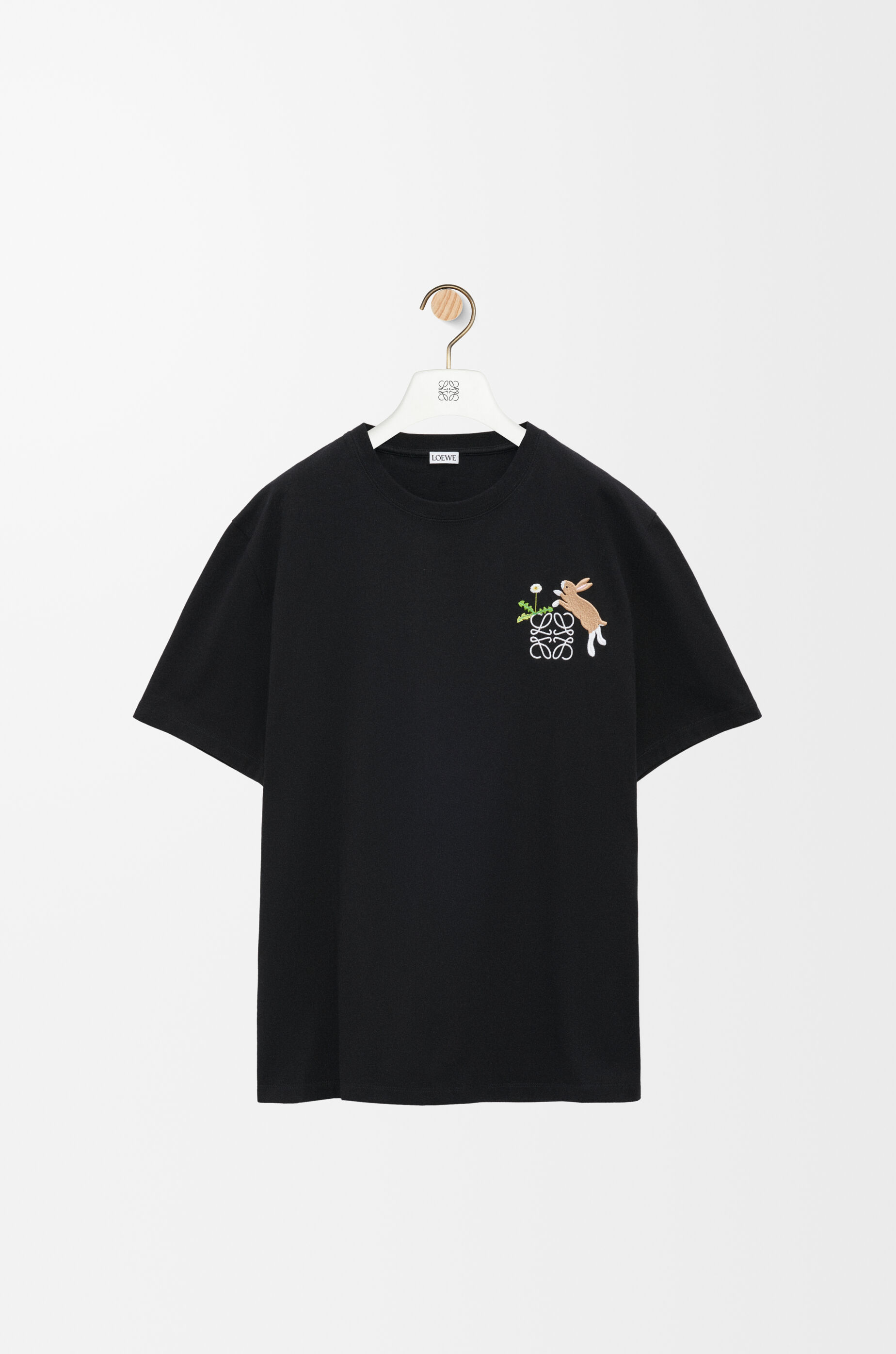 Relaxed fit T-shirt in cotton Black - LOEWE
