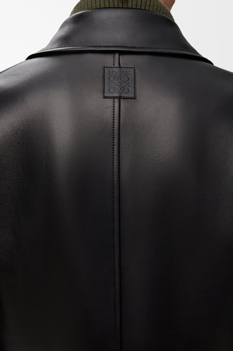 LOEWE Biker jacket in nappa lambskin Black