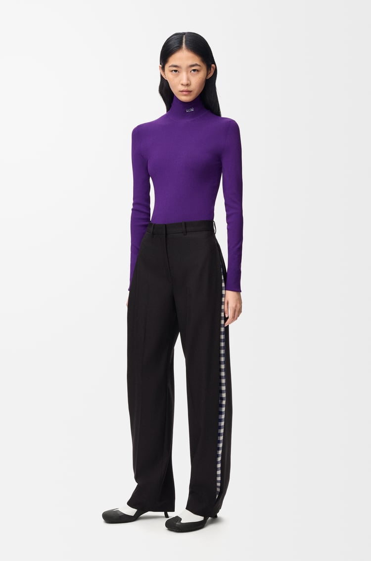 LOEWE Top in misto viscosa Viola