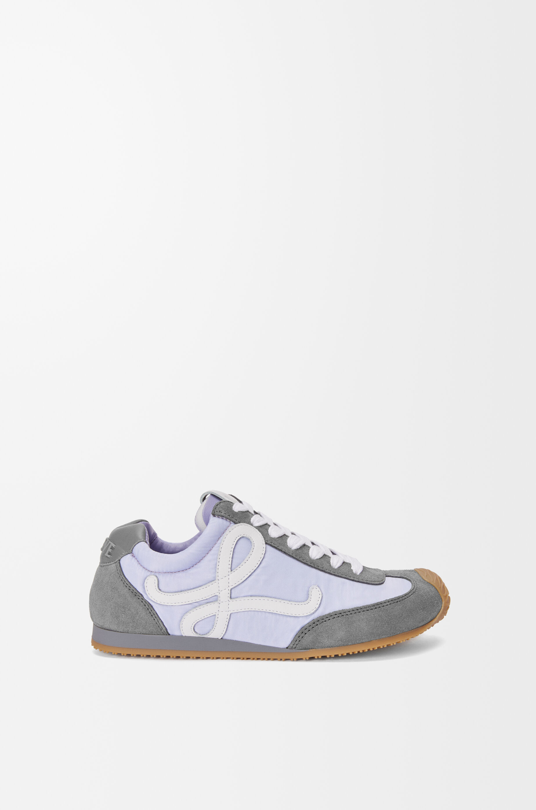Ballet Runner 2.0 in nylon and calfskin