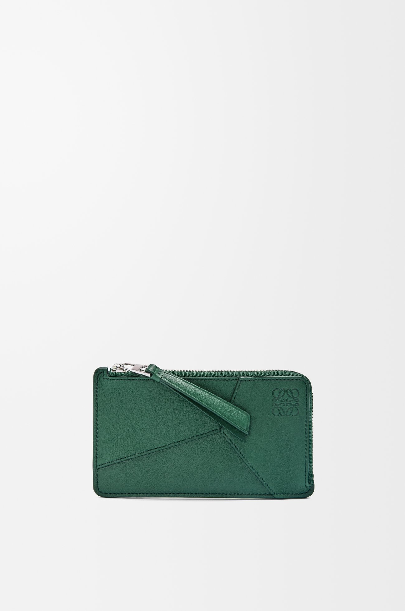 LOEWE Puzzle long coin cardholder in classic calfskin Evergreen plp_rd
