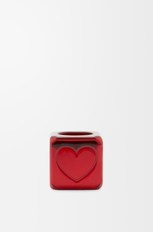 LOEWE Anagram 立方体骰子 红色
