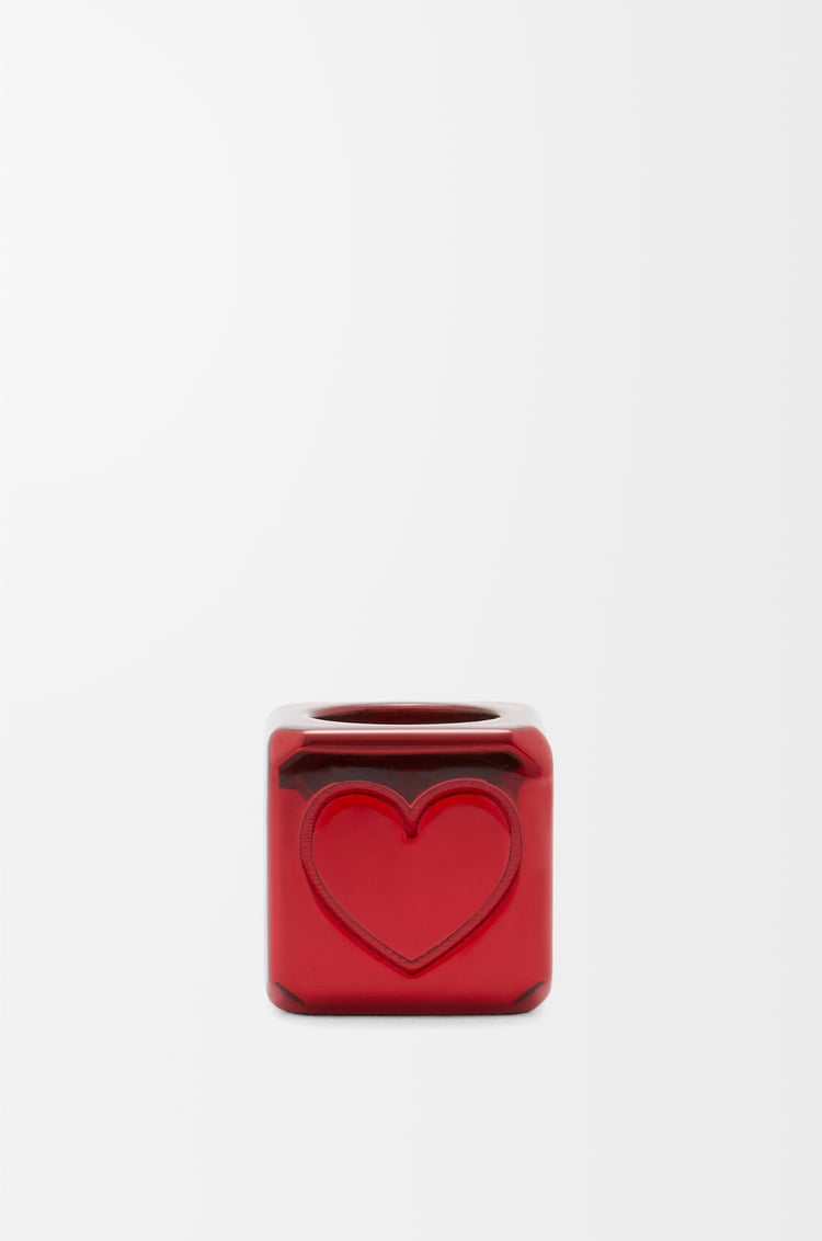 LOEWE Anagram 方塊骰子 紅色