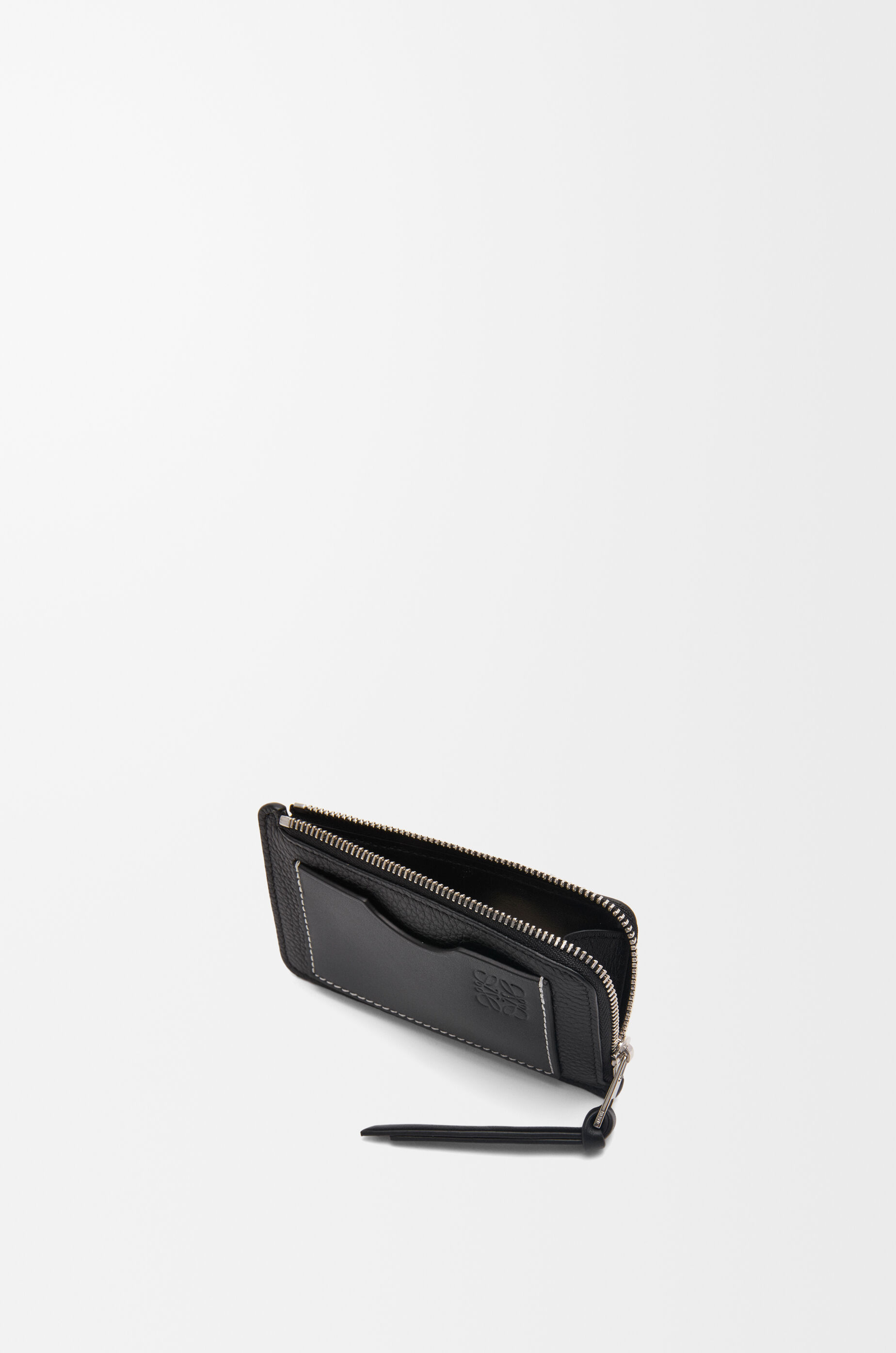 コインカードホルダー（ソフトグレインカーフ） ブラック - LOEWE