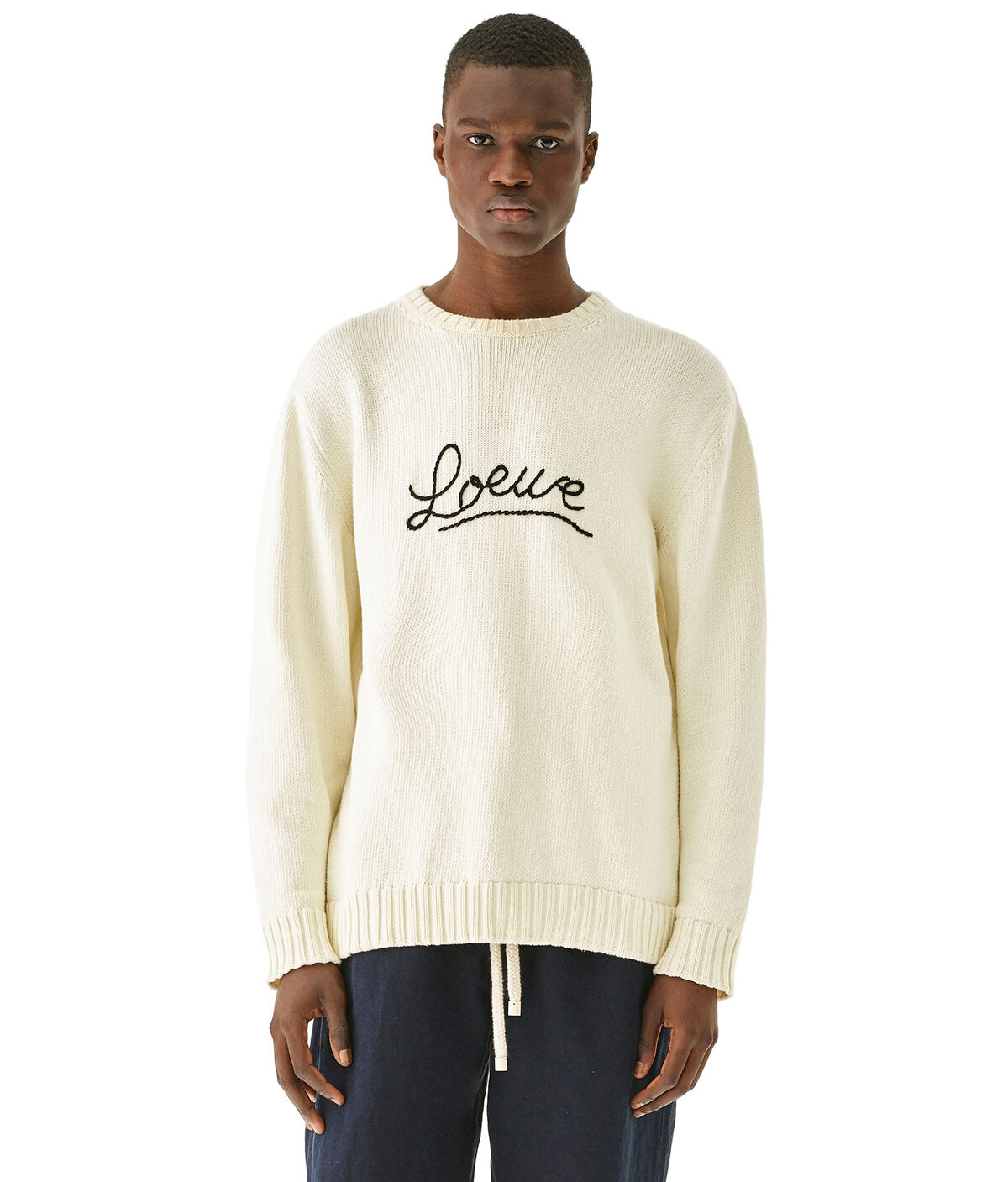 loewe stitch sweater