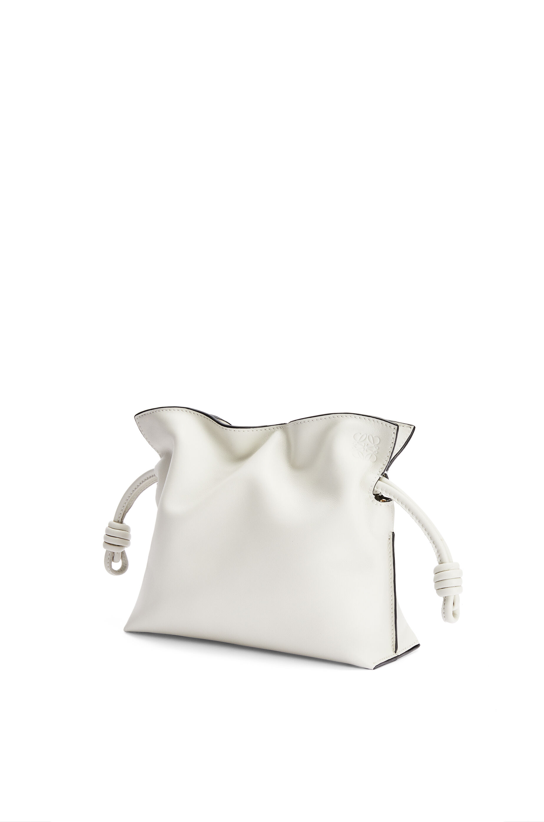 フラメンコクラッチ ミニ (ナパ カーフ) ソフトホワイト - LOEWE フラメンコクラッチ ミニ (ナパ カーフ) ソフトホワイト - LOEWE