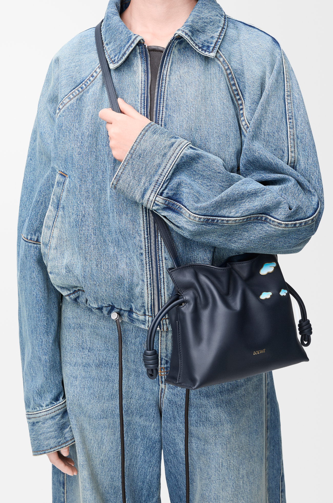 LOEWE Bolso Flamenco Clutch mini en piel napa de ternera null plp_rd