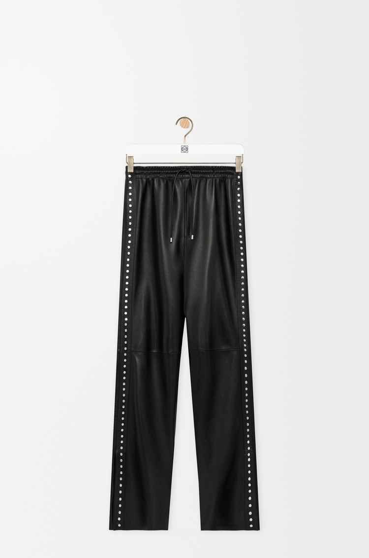 LOEWE Trousers in nappa lambskin Black