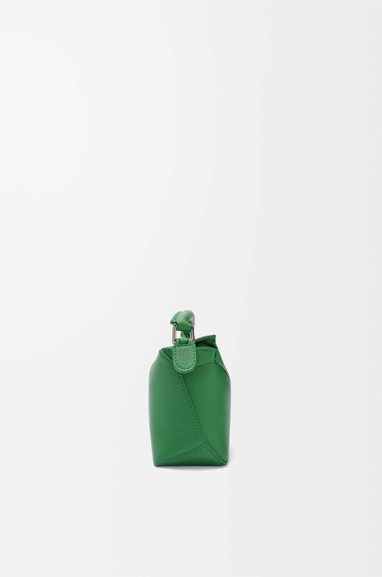 LOEWE Bolso Puzzle mini en piel de ternera Verde Tropical