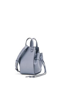 LOEWE 迷你经典牛皮革 Hammock 抽绳手袋 Atlantic Blue
