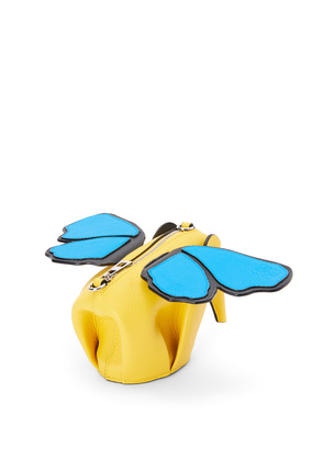 LOEWE Elephant Wings Pouch in classic calfskin Yellow plp_rd