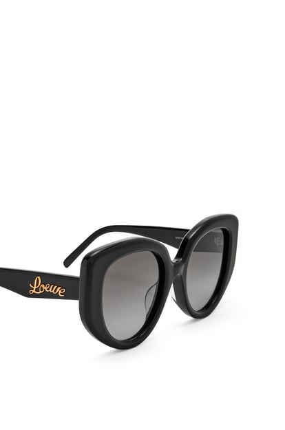 LOEWE Butterfly sunglasses in acetate Black plp_rd