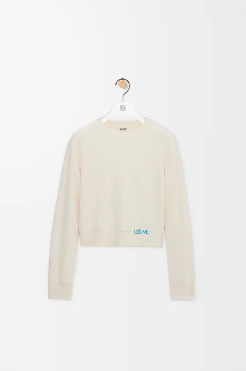 LOEWE セーター（ウール） エクリュ