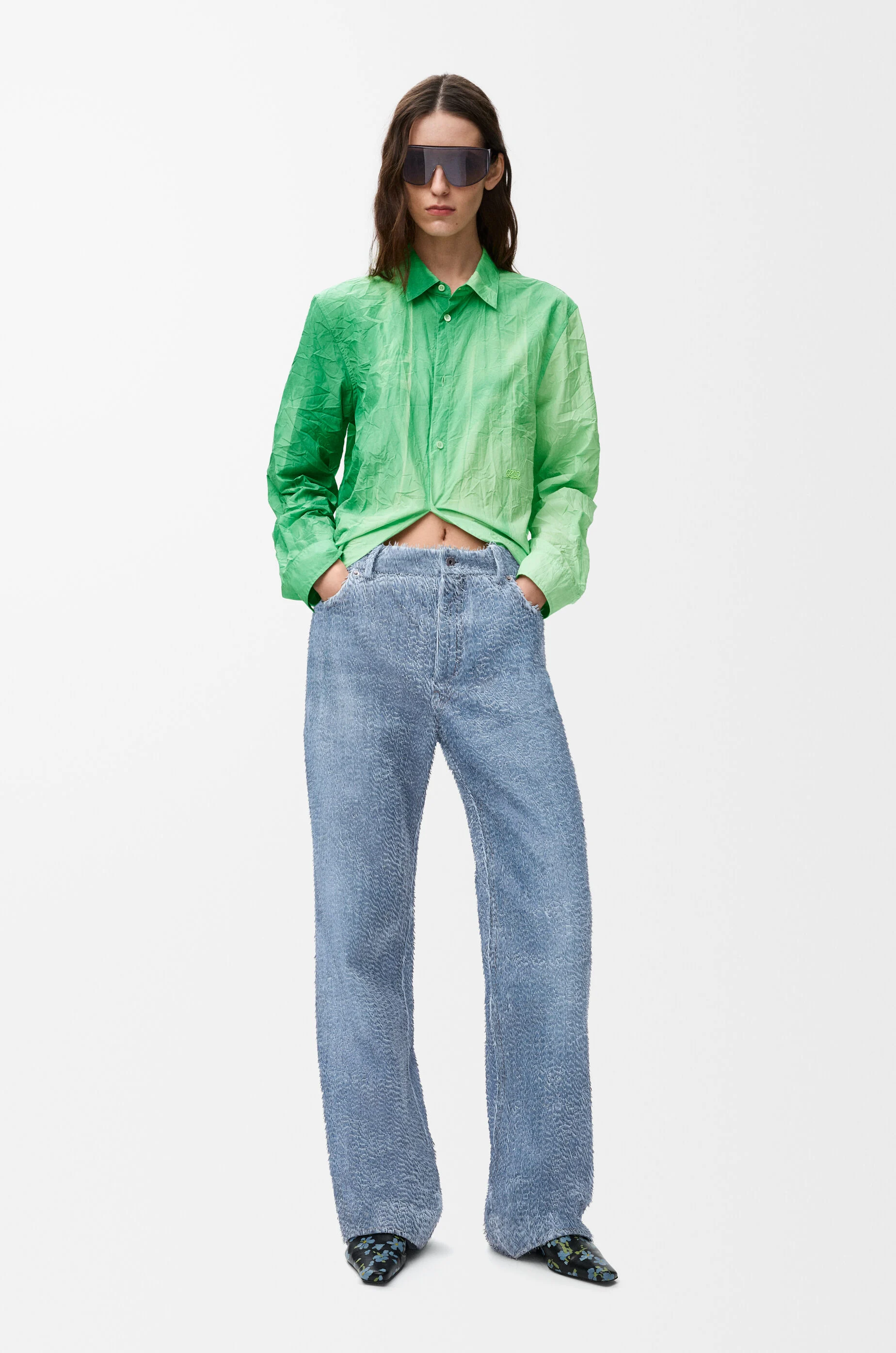 トラウザーズ（ナパラム） ブルー - LOEWE Japan official website