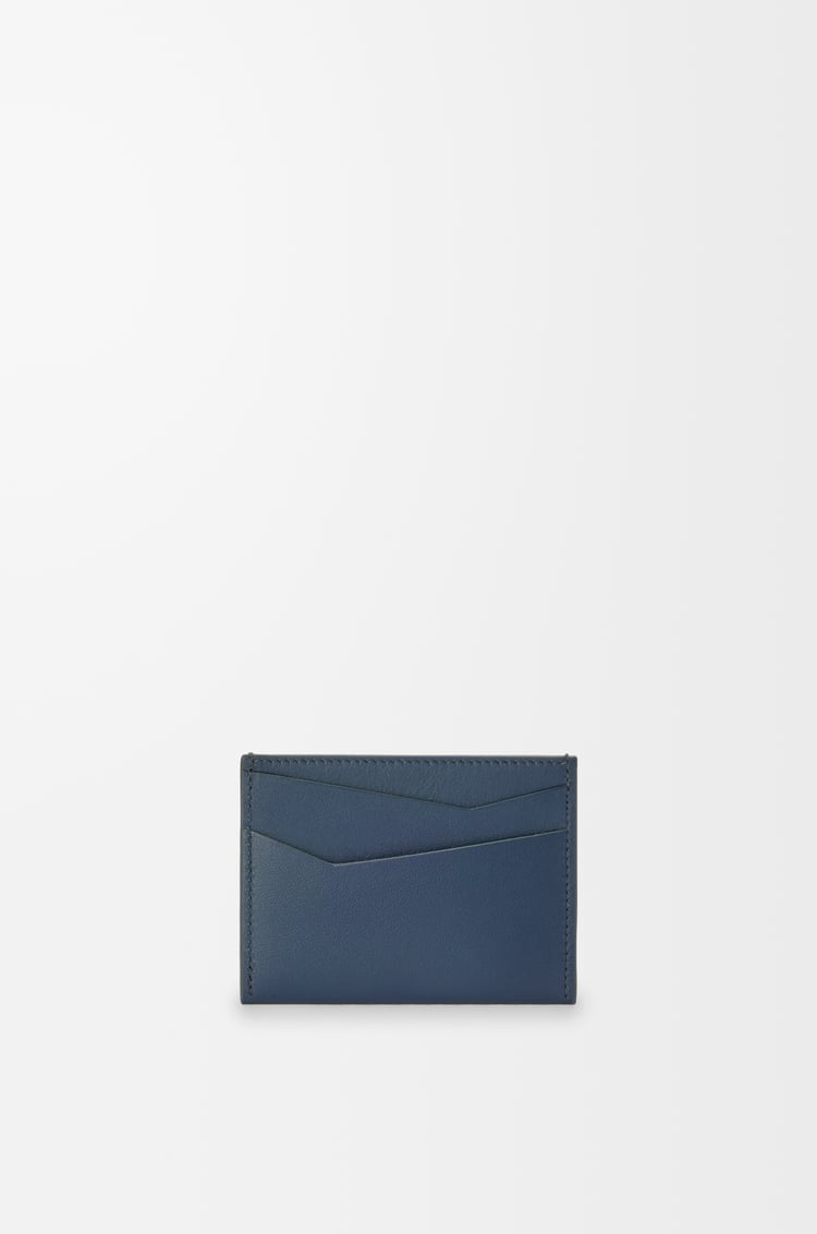 LOEWE 经典牛皮革 Puzzle 扁平卡包 靛蓝色