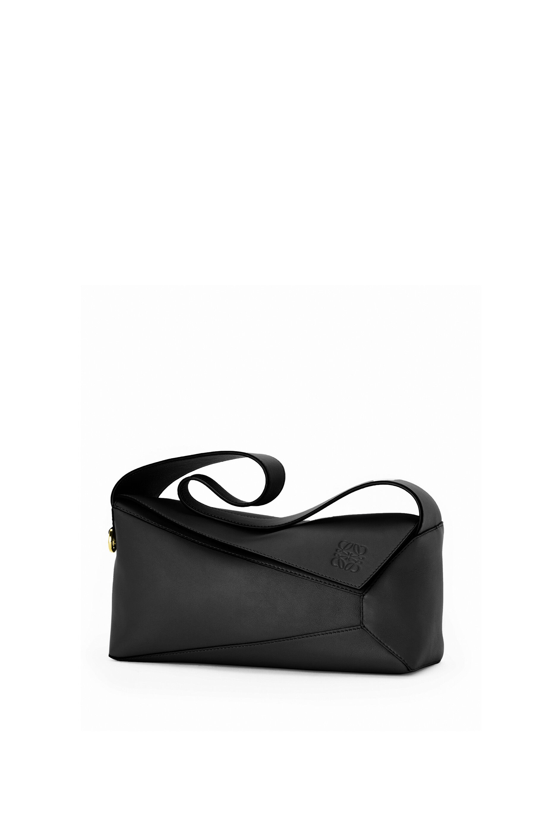 希少✨LOEWE ホーボー ショルダーバッグ レザー PVC アナグラム カーキ