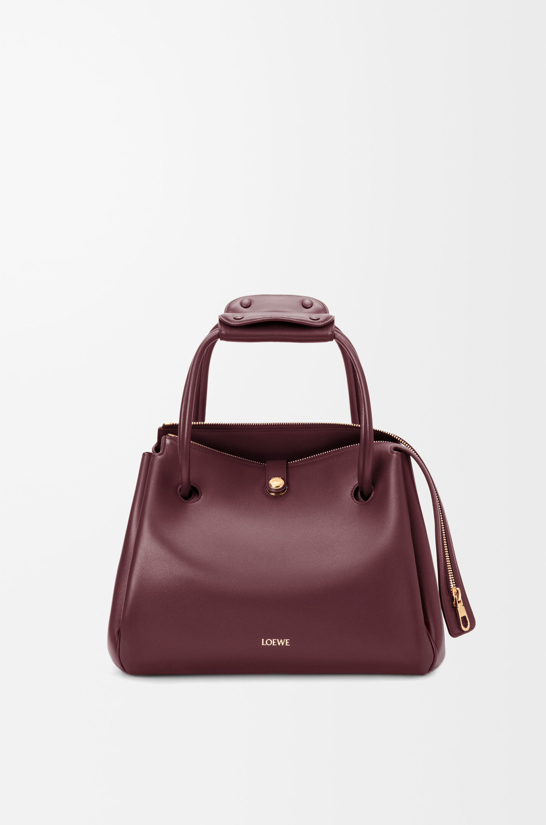 Medium Madrid bag in supple calfskin Red - LOEWE USA Official Website