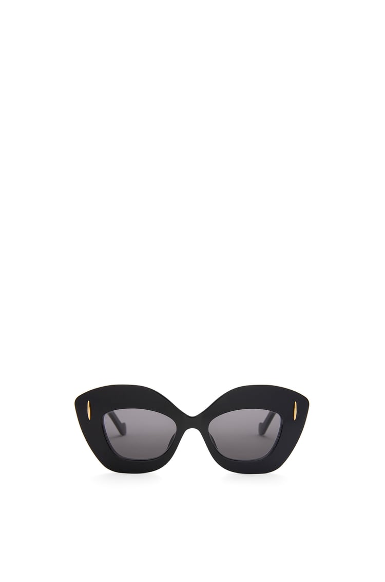 LOEWE Retro Screen sunglasses in acetate 黑色