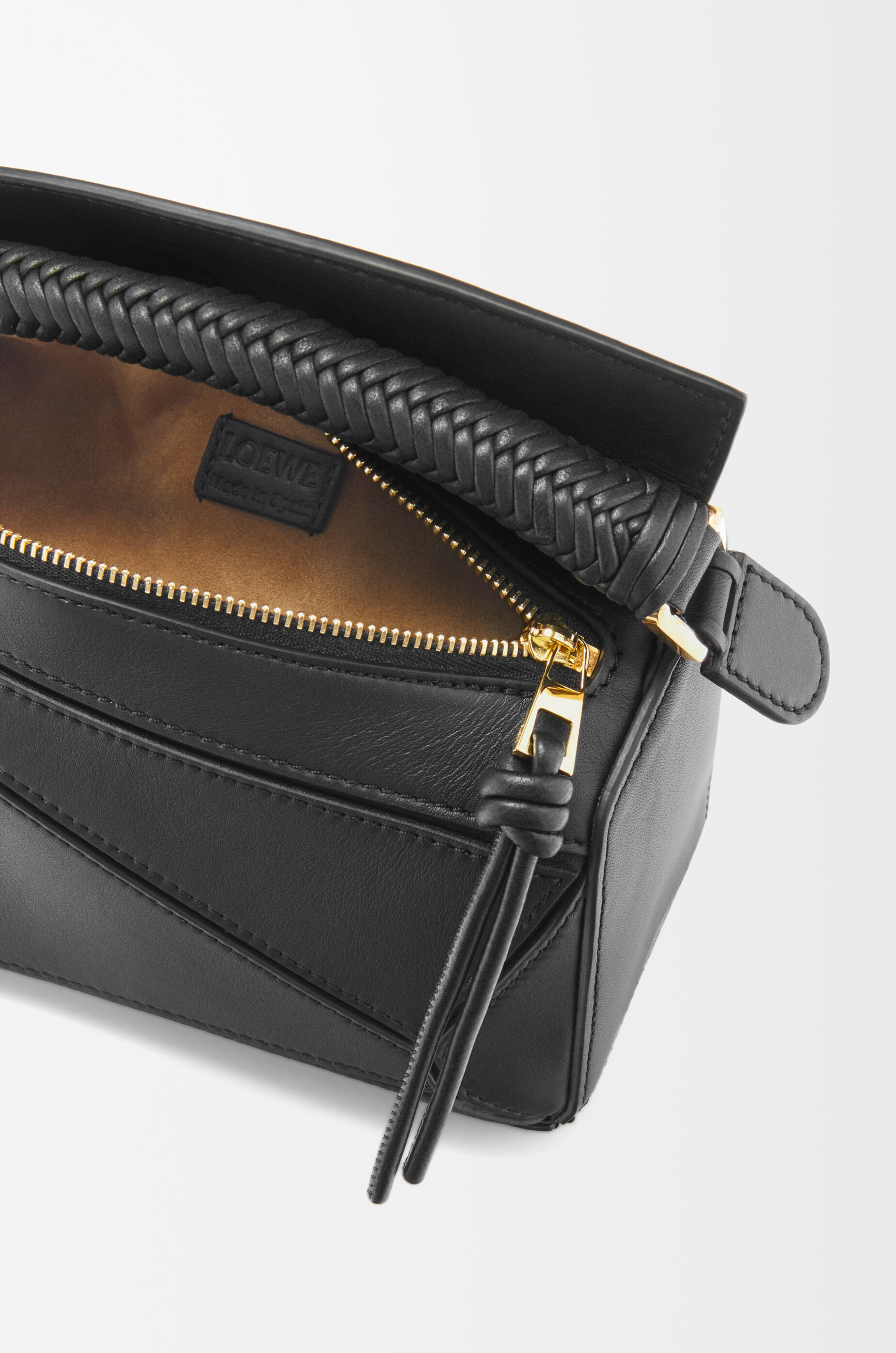 ロエベ⭐︎パズルバッグ⭐︎ミニ⭐︎ブラック パズルバッグ ミニ（スムースカーフ） ブラック - LOEWE