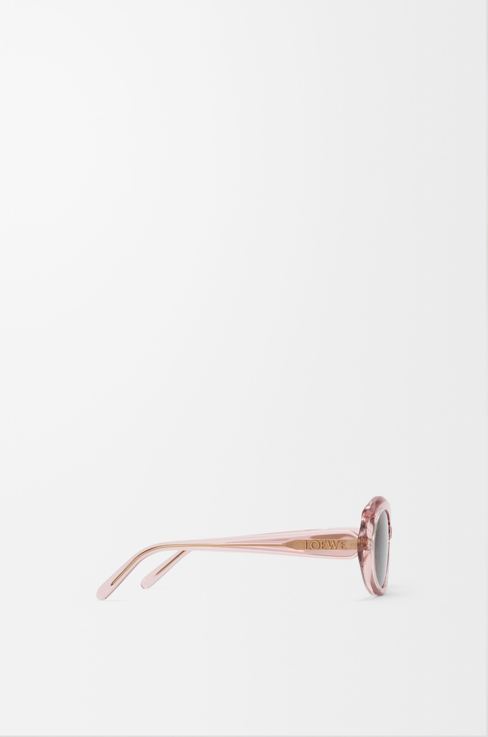 Mini Oval Slim sunglasses Pink - LOEWE USA Official Website