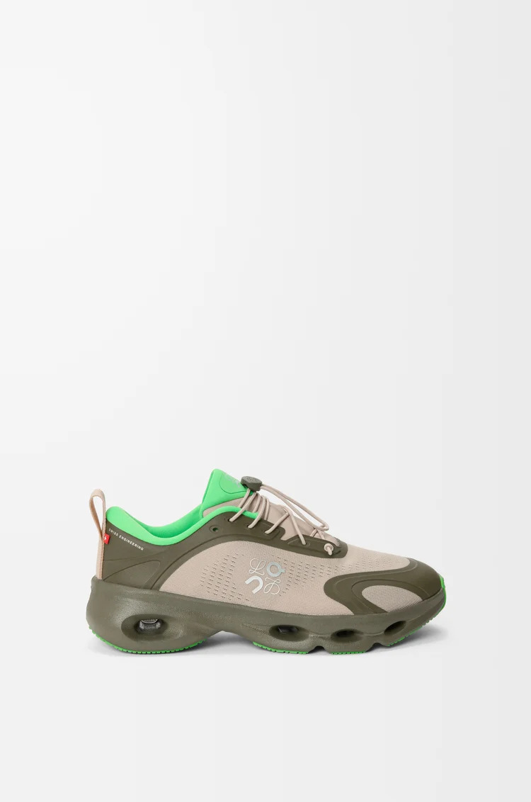 LOEWE 클라우드솔로 스니커즈 Khaki Green/Sand