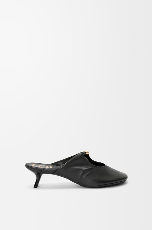 LOEWE Pebble Soft mule in nappa lambskin Black