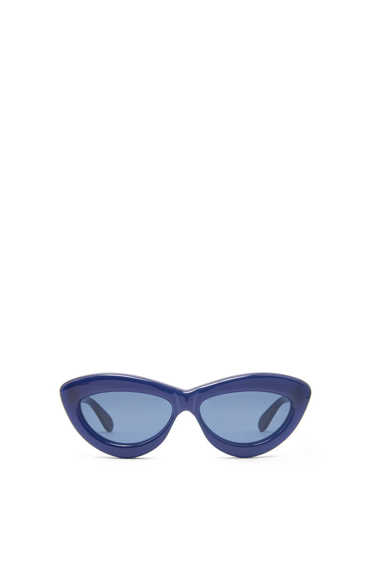 LOEWE Cat's eye sunglasses in acetate Midnight Blue