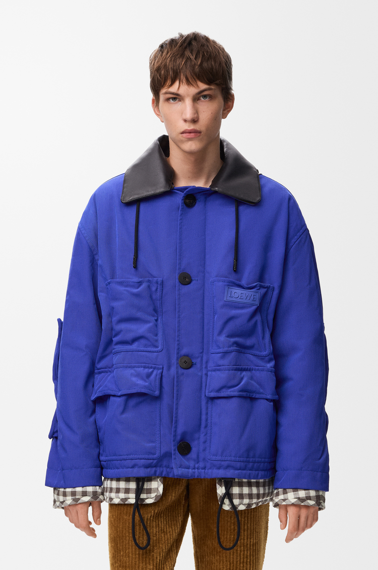 LOEWE Chaqueta en tejido técnico Azul