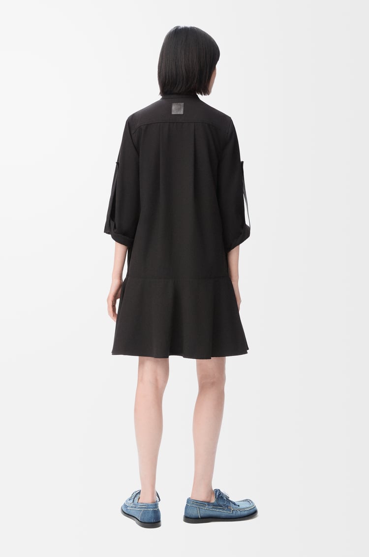 LOEWE Vestido en algodón Negro