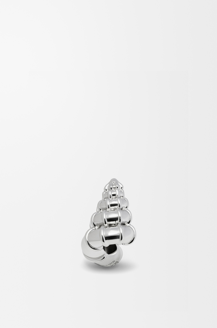 LOEWE 金属贝壳骰子 银色