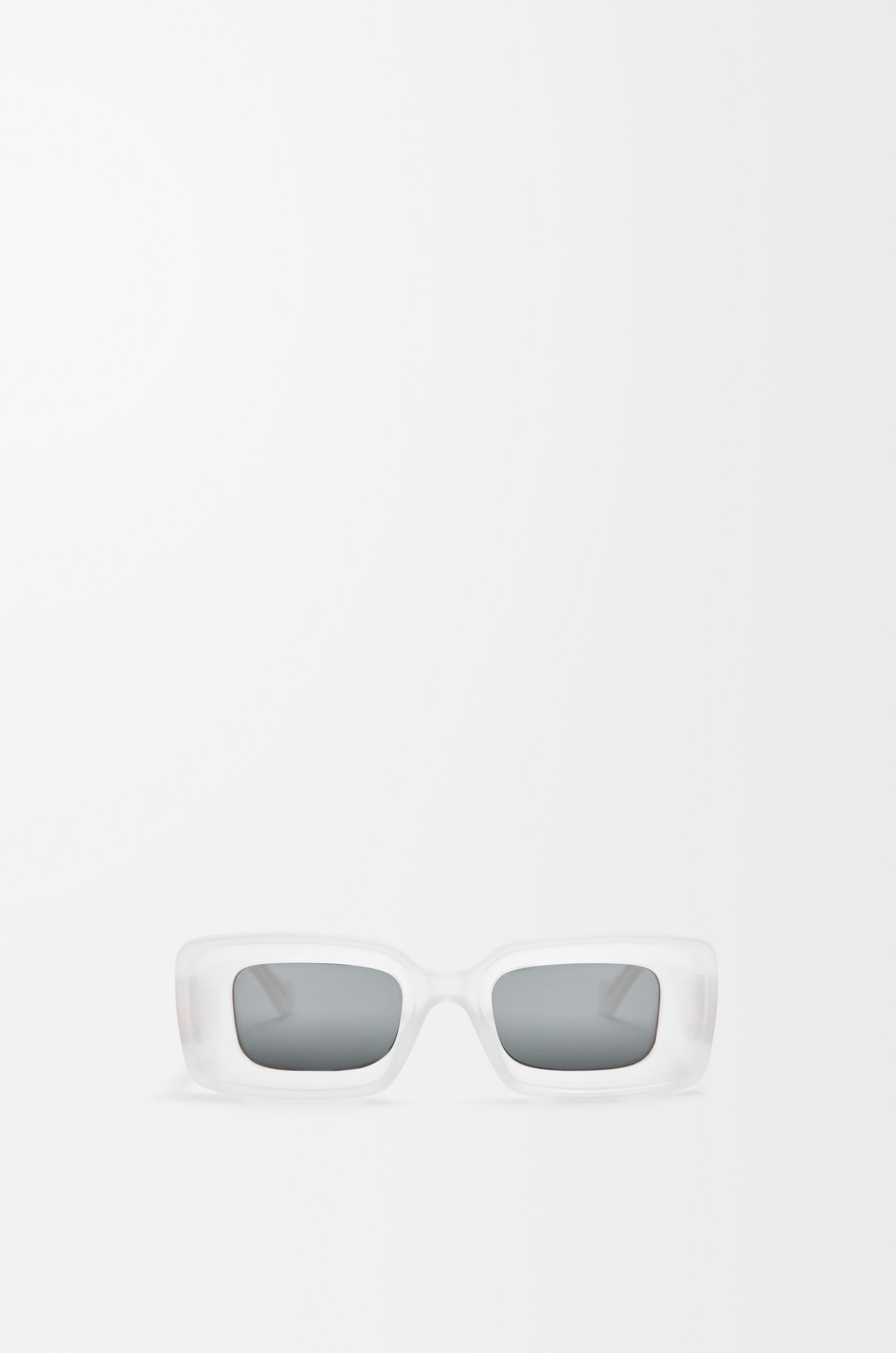 Loewe サングラス ホワイト SS24 Rectangular sunglasses White - LOEWE