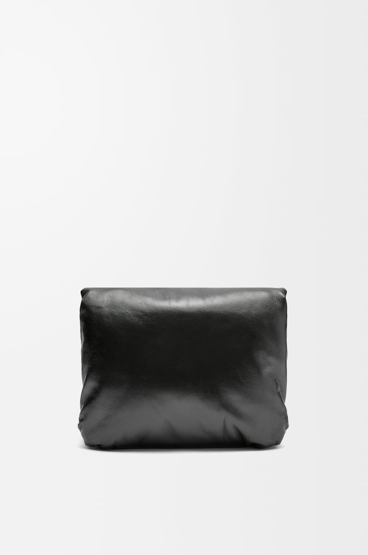 LOEWE Bolso Goya Puffer mediano en piel napa de cordero Negro