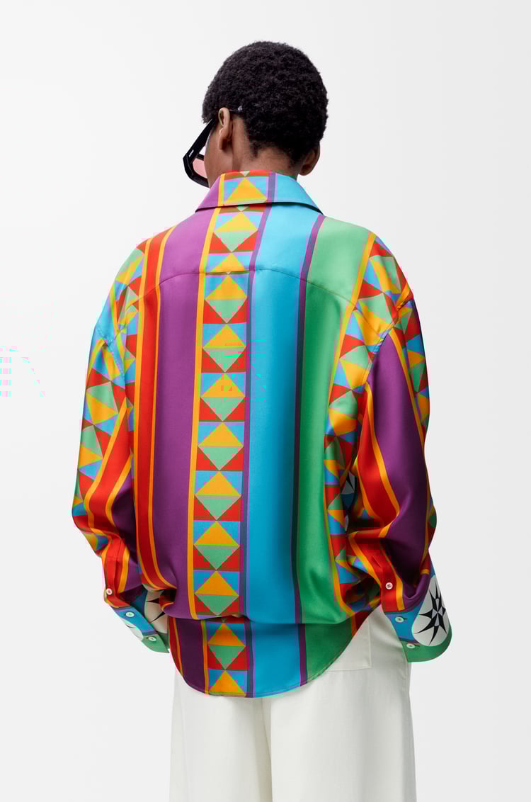 LOEWE Shirt in silk Multicolor