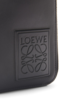 LOEWE Vertical Crossbody Pocket in satin calfskin Black