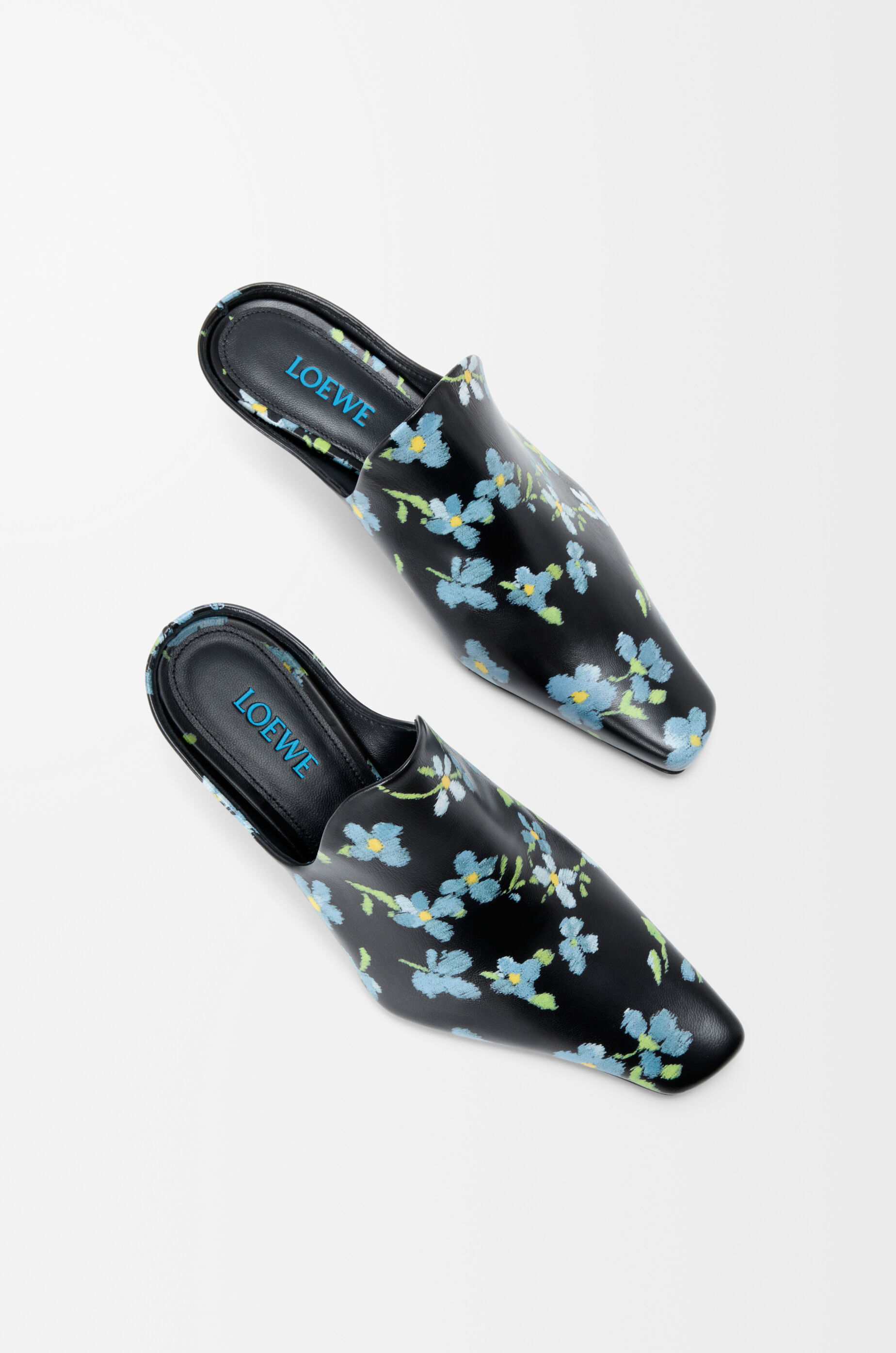 エミリー ミュール（プリントラム） ブラック - LOEWE Japan official