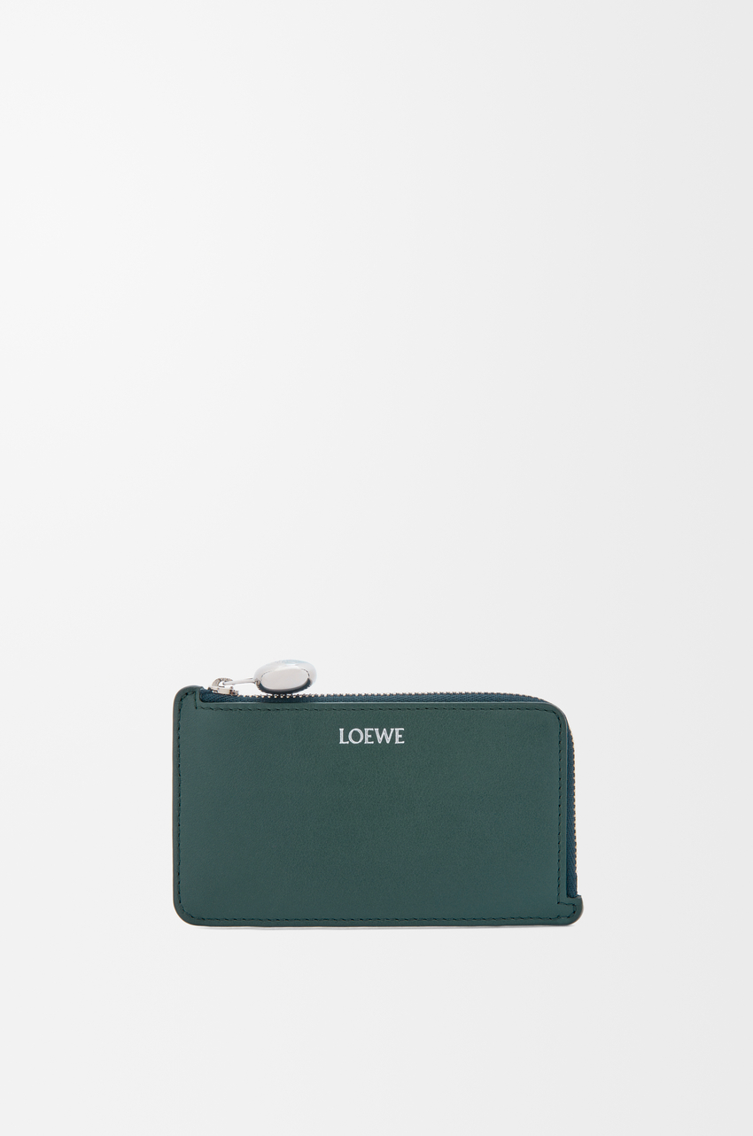 Pebble coin cardholder in shiny nappa calfskin