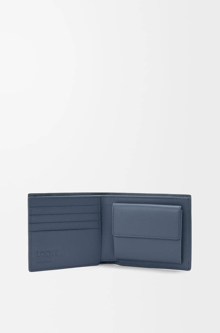 LOEWE パズル バイフォールド コインウォレット（クラシックカーフ） インディゴダイ