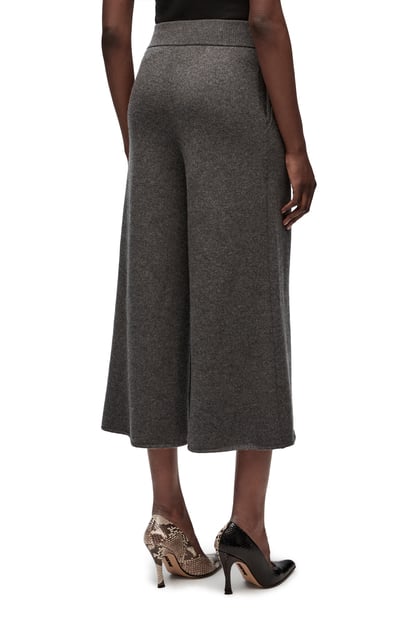 LOEWE Cropped trousers in cashmere Dark Grey plp_rd