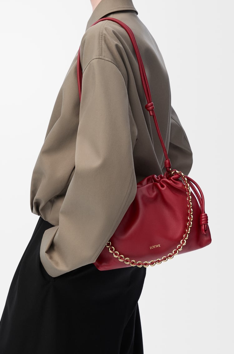 LOEWE フラメンコパース（メローナパラム） バーントレッド