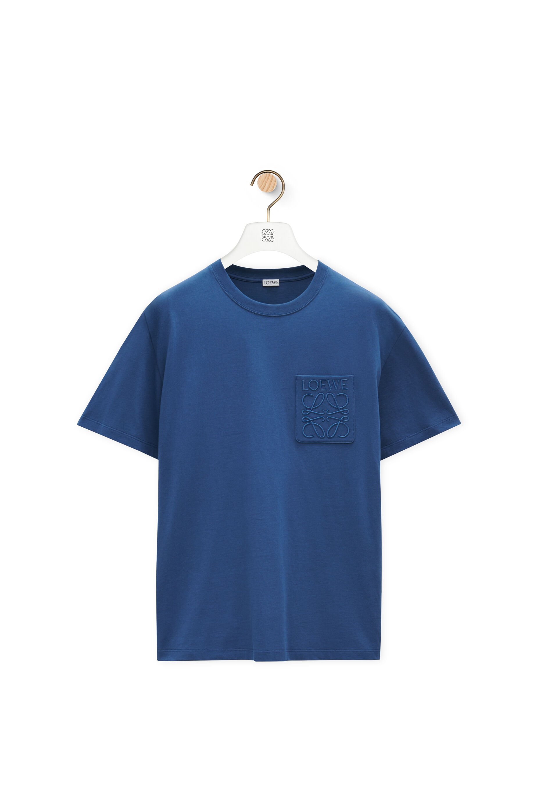 Relaxed fit T shirt in cotton Tennis Green LOEWE