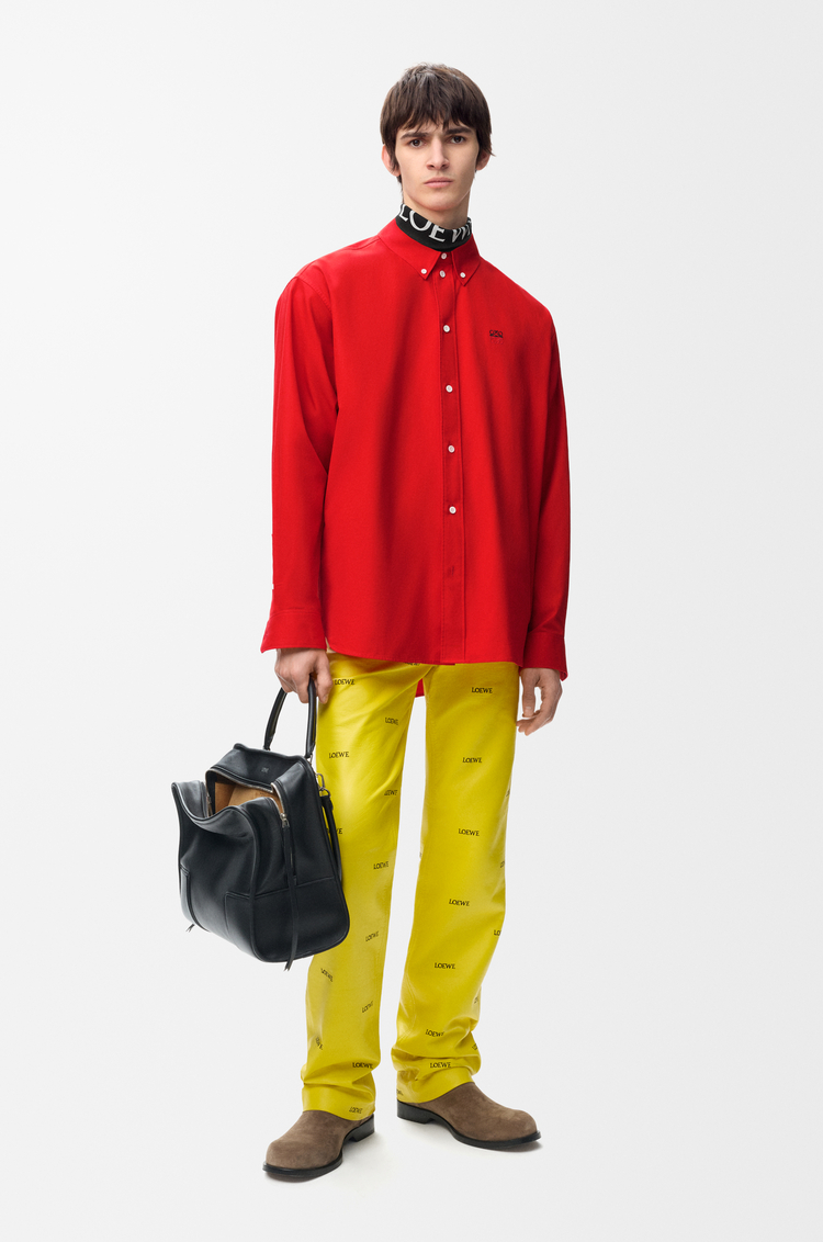LOEWE Top in cotton Black