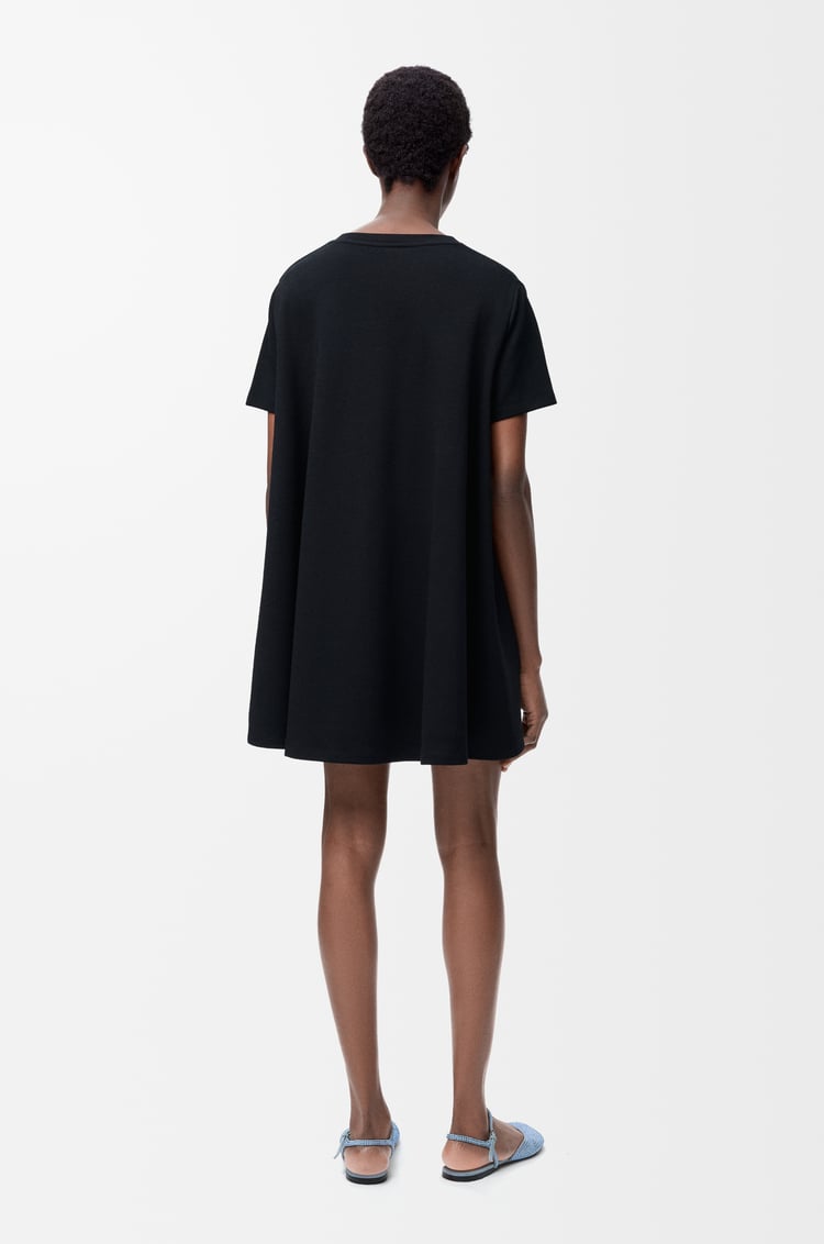 LOEWE トラペーズ ドレス（コットンブレンド） ブラック