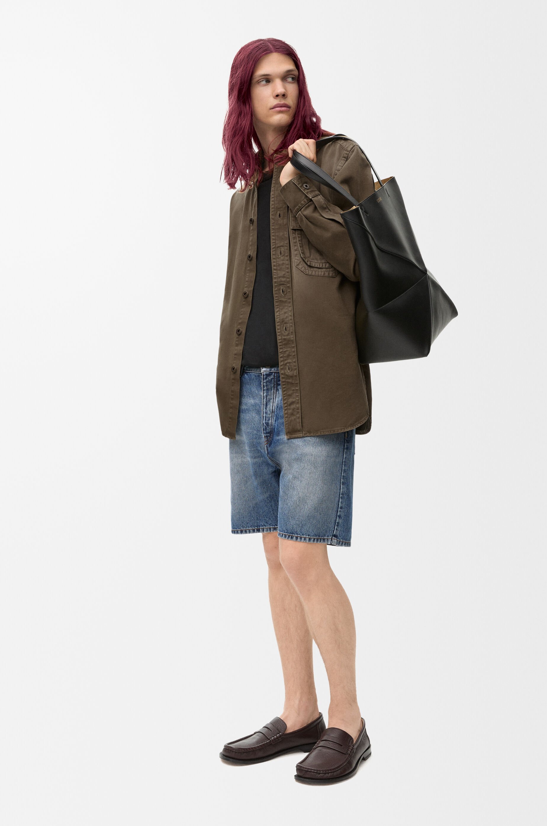 注目の福袋！ Shorts LOEWE - Blue denim in ショルダーバッグ