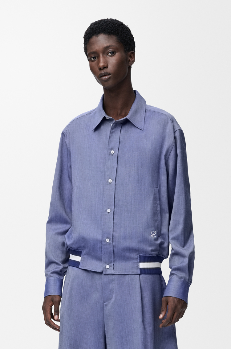 LOEWE Giacca in lana Blu