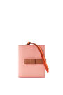 LOEWE Compact zip wallet in soft grained calfskin Blossom/Tan